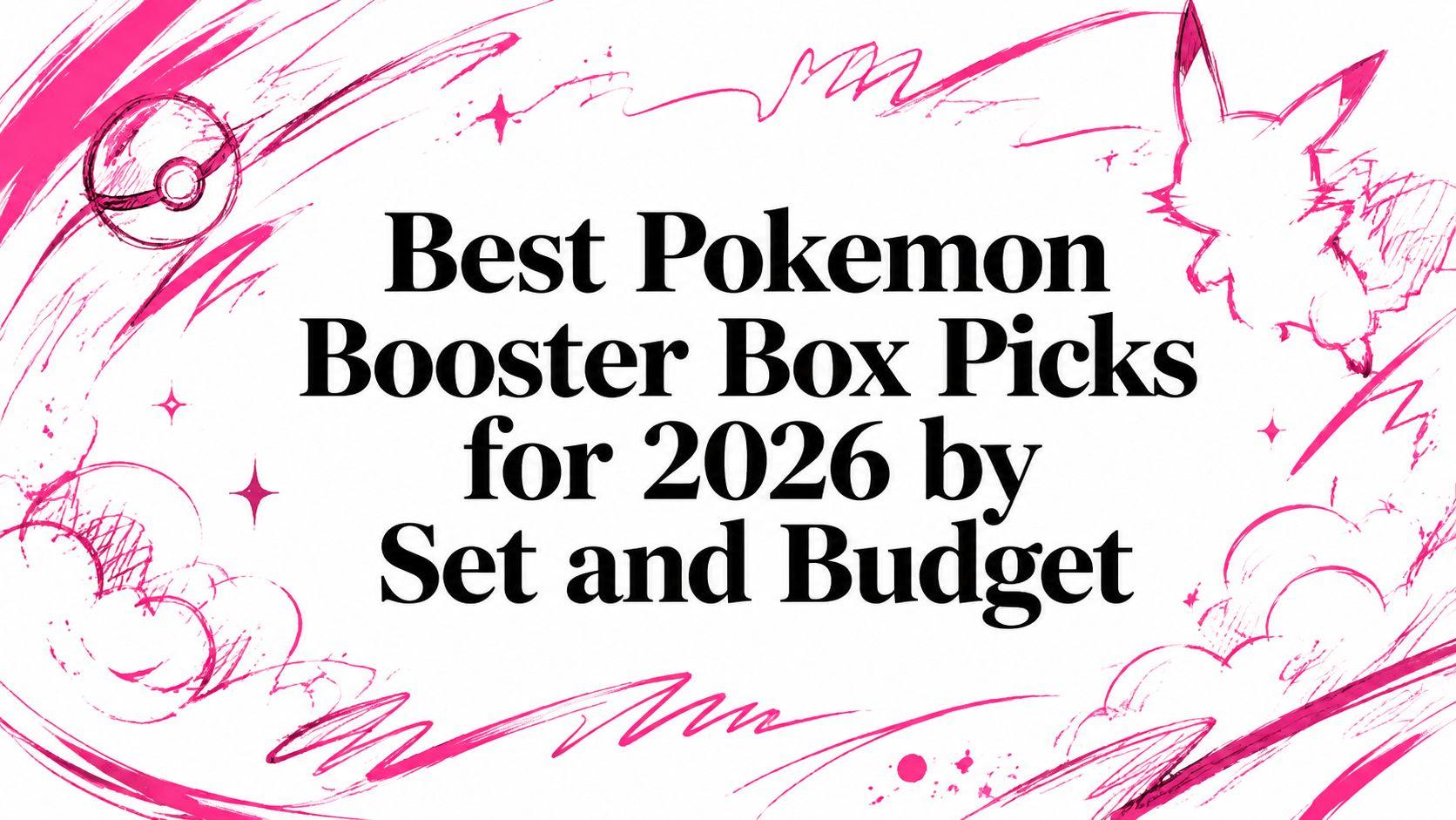 Best Pokemon Booster Box Picks for 2026 by Set and Budget