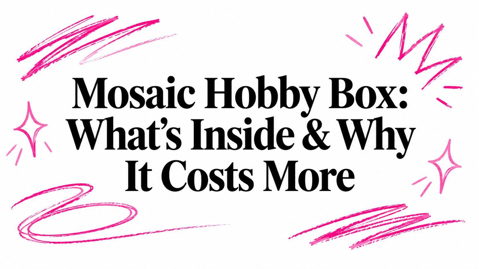 Mosaic Hobby Box: What's Inside & Why It Costs More
