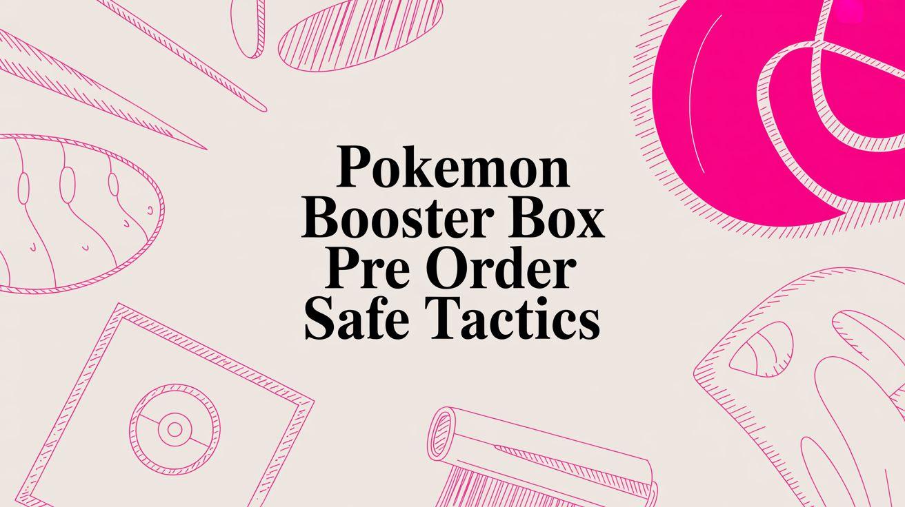 Pokemon Booster Box Pre Order: Safe Tactics